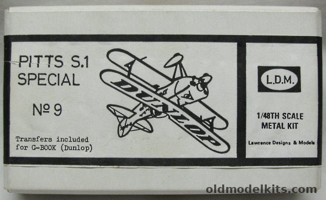 LDM 1/48 Pitts S.1 Special (S1) - G-BOOK Dunlap, 9 plastic model kit